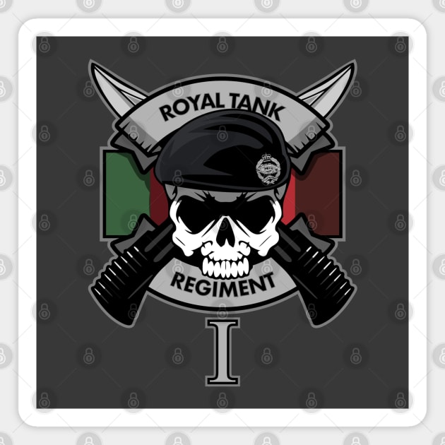 1st Royal Tank Regiment Magnet by TCP